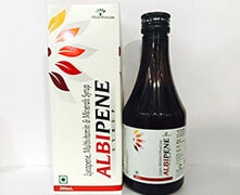 ALBIPENE Syrup | Lycopene 6% 6000mcg + Multivitamin + Multimineral 